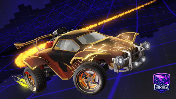 A Rocket League car design from FreestyleDesigns