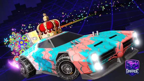 A Rocket League car design from Blitz2937