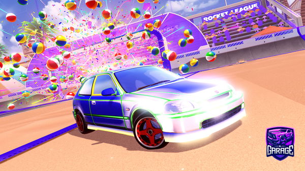 A Rocket League car design from Ti_Re10