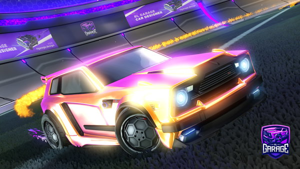 A Rocket League car design from Zxshiro_RL