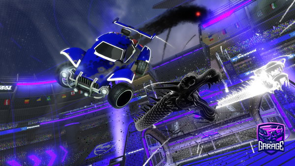 A Rocket League car design from Faszomkivan