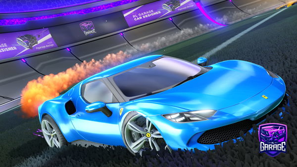 A Rocket League car design from cartermcg229