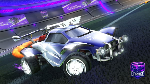 A Rocket League car design from TrueIceFox