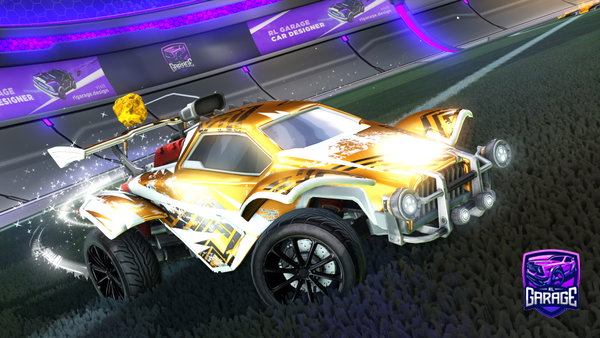 A Rocket League car design from DanielRocket