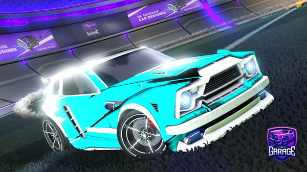 A Rocket League car design from RiskySixer