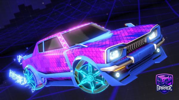 A Rocket League car design from armoni