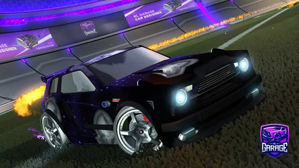 A Rocket League car design from Fifoludek