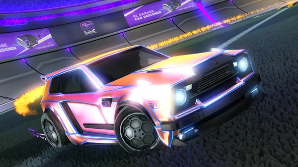 A Rocket League car design from xipp