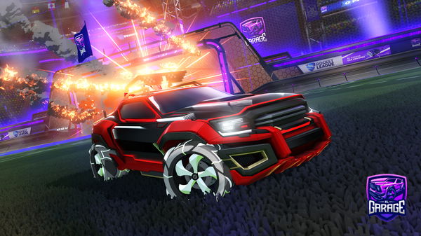 A Rocket League car design from StuntPlayZYT