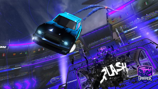 A Rocket League car design from LuxFar