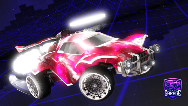 A Rocket League car design from Frostnite_Joel