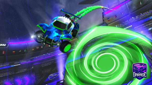 A Rocket League car design from BigFoot112093