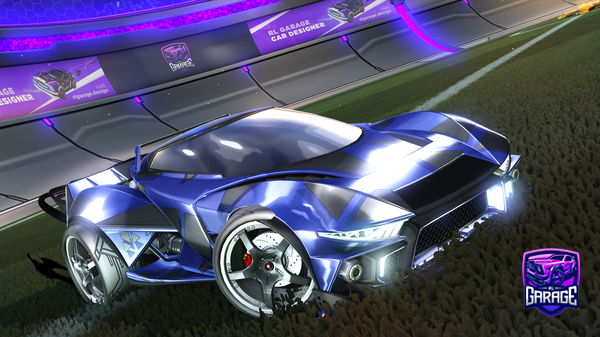 A Rocket League car design from dieguilin