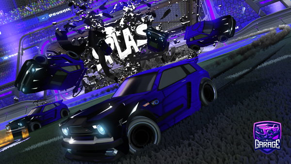 A Rocket League car design from godyatto