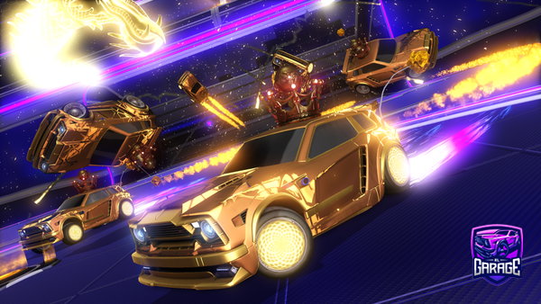 A Rocket League car design from DB-jack10
