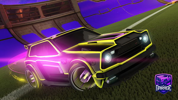 A Rocket League car design from RLVV