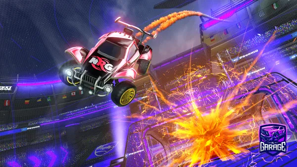 A Rocket League car design from xLDRK3LM4GOx