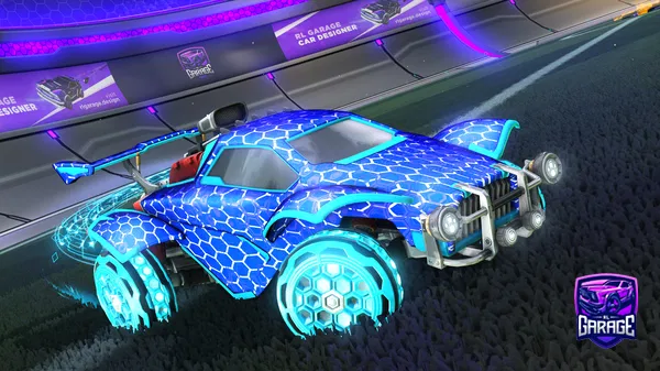 A Rocket League car design from RIZKID3Yt