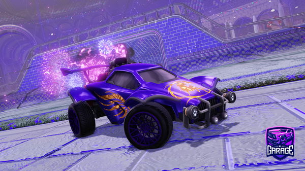 A Rocket League car design from lNuxty