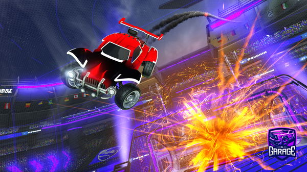 A Rocket League car design from xxdylangaelxx