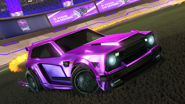 A Rocket League car design from switchshakes