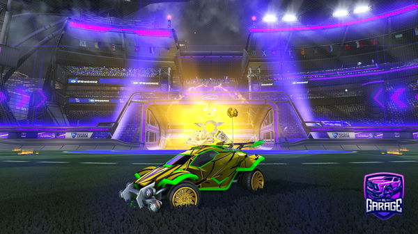 A Rocket League car design from kpradja