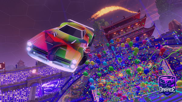 A Rocket League car design from LewanDOVasco