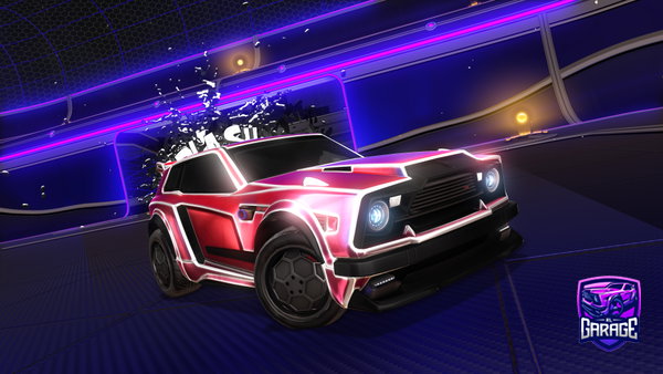 A Rocket League car design from BronzyBV