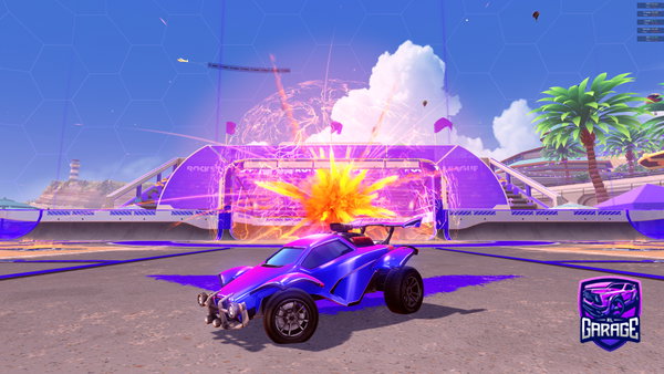 A Rocket League car design from Cacahuete5671