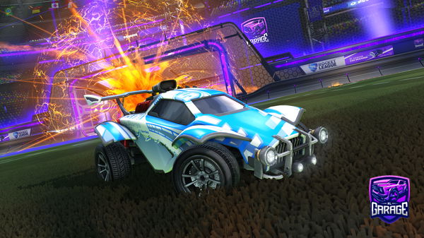 A Rocket League car design from Cat1_91