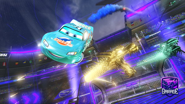 A Rocket League car design from Ivangamer47