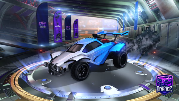 A Rocket League car design from Pris7900_rlpx
