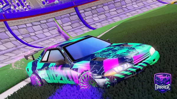 A Rocket League car design from JULA11