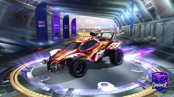 A Rocket League car design from Zakhasurback
