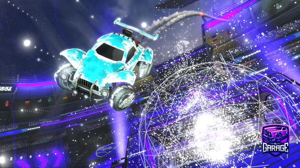 A Rocket League car design from ILikeTrains346