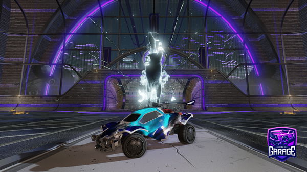 A Rocket League car design from FakeAlpha_07