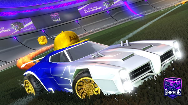 A Rocket League car design from STR-FEARLESS