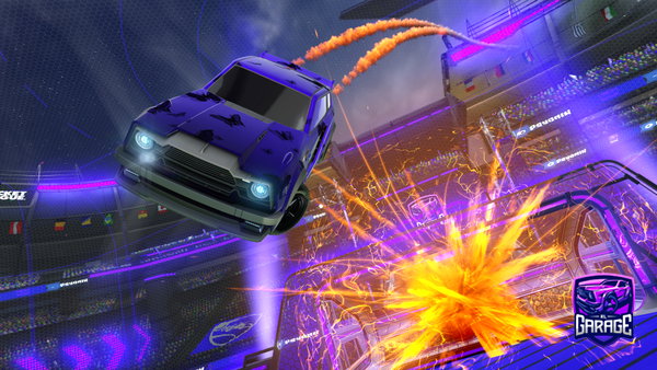 A Rocket League car design from xNovaaaa_