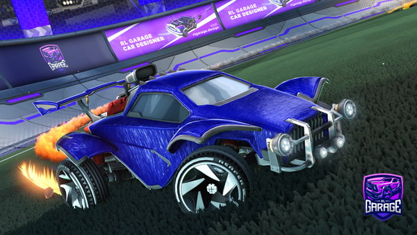 A Rocket League car design from Tecnikaz