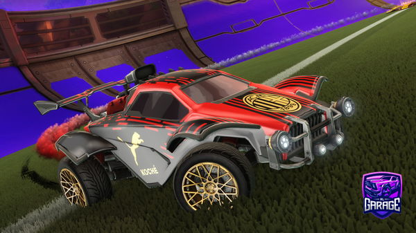 A Rocket League car design from Nxrbz_