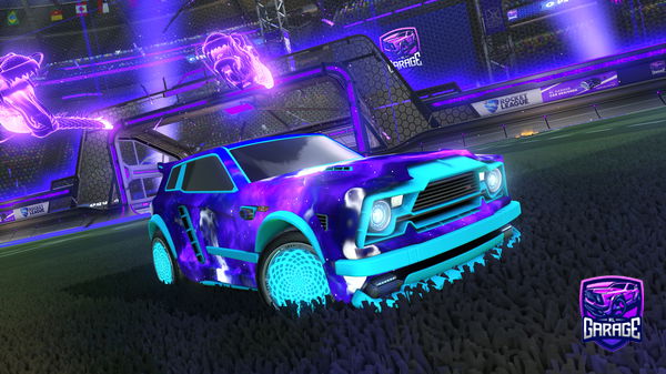 A Rocket League car design from nickkery99