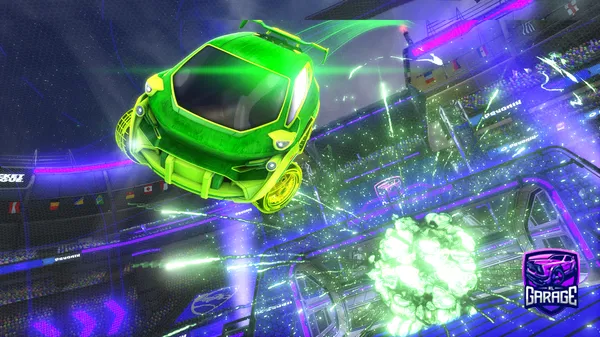 A Rocket League car design from SkyBlueTrader