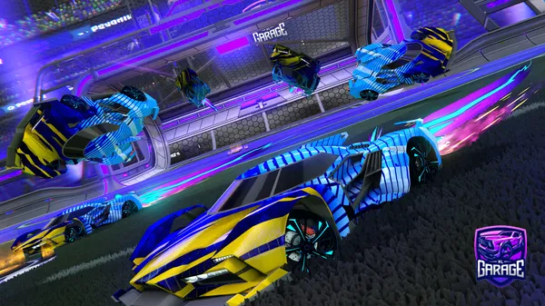 A Rocket League car design from rockycatX2