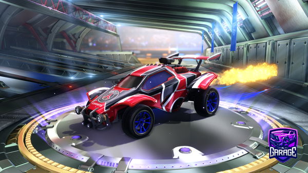 A Rocket League car design from Binaryman4231