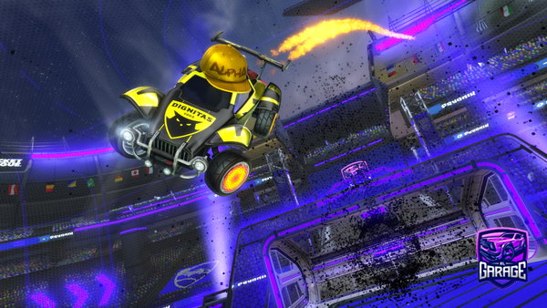 A Rocket League car design from Clappingcheeks54_rl