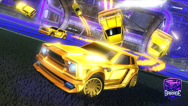 A Rocket League car design from Molerat35