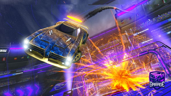 A Rocket League car design from Evildragonlive