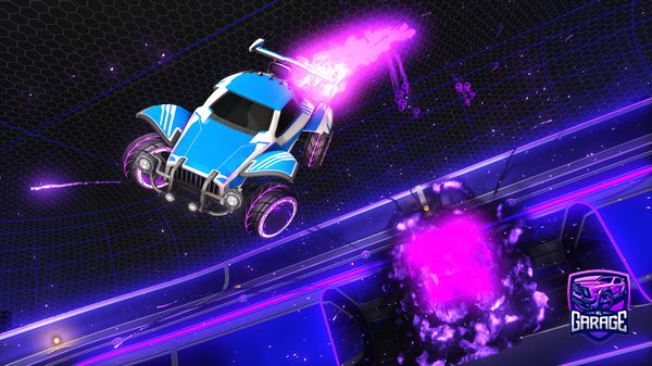 A Rocket League car design from SchwarzerLotus13