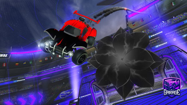 A Rocket League car design from kaka_60fps