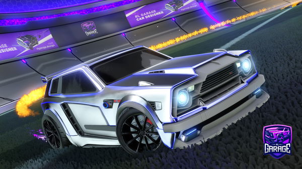 A Rocket League car design from matteler